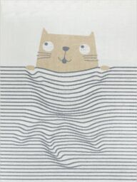 Livabliss Lilian - Kids Beige Brown Grey Black Washable Rug for Children's Rooms - Size: 160 cm x 215 cm - thumbnail 2