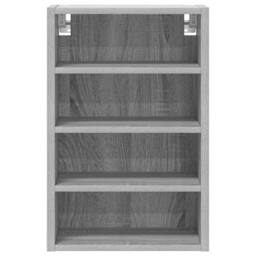 Berkfield Home Hanging Cabinet Grey Sonoma 40x29.5x60 cm Engineered Wood - thumbnail 4