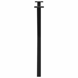 Berkfield Home Dining Table Legs X-Shaped 2 pcs Black 70x(72-73) cm Steel - thumbnail 6
