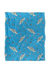Warner Brothers Friends Silky Touch Super Soft Throw Blanket 152x127cm in White - Size: 152x127 cm - thumbnail 1