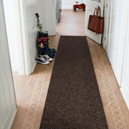 RugsX Superstar 888 Runner in Brown - Size: 60 cm x 400 cm - thumbnail 5