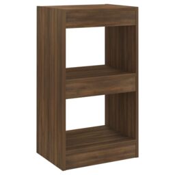 Berkfield Home Book Cabinet/Room Divider Brown Oak 40x30x72 cm - Size: 40 x 30 x 72 cm - thumbnail 2