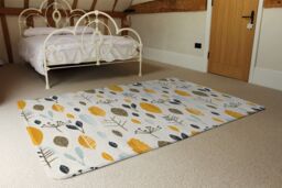 Benjamin Tate Design Autumn Floral Illustrations Rug in Natural - Size: Large - thumbnail 3