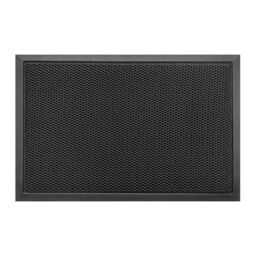 Nicoman Anti-Slip Dirt Trapping Black Meshmat Entrance Doormat - Size: 40 cm x 60 cm - thumbnail 2