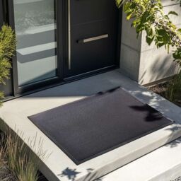 Nicoman Anti-Slip Dirt Trapping Black Meshmat Entrance Doormat - Size: 40 cm x 60 cm - thumbnail 1