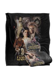 Jim Henson Labyrinth Only Forever Silky Touch Super Soft Throw Blanket 152 X 127 cm in White - thumbnail 2