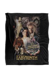 Jim Henson Labyrinth Only Forever Silky Touch Super Soft Throw Blanket 152 X 127 cm in White - thumbnail 1
