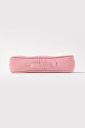 Homescapes Rajput Ribbed Cotton Floor Cushion in Pink - Size: 40 cm x 40 cm - thumbnail 5