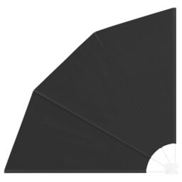 Berkfield Home Balcony Privacy Screen Folding Manual Anthracite 140 x 140 cm Fabric - thumbnail 2