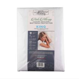 Voltico Anti Allergy Mattress Protector - Single, Double & King in White - Size: Single - thumbnail 4