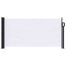 Berkfield Home Retractable Side Awning White 100x500 cm