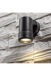 CGC Lighting 'Valentine' Black Outdoor Single Spot GU10 Outdoor Wall Light - thumbnail 4