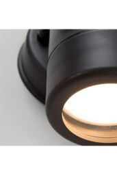 CGC Lighting 'Valentine' Black Outdoor Single Spot GU10 Outdoor Wall Light - thumbnail 5