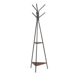 Kelvenix black Coat Stand Garment Rack - Size: 0.6m2 - thumbnail 1