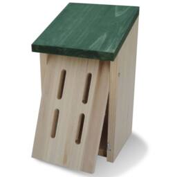 Berkfield Home Butterfly Houses 8 pcs Wood 14x15x22 cm in Brown - Size: 14 x 15 x 22 cm - thumbnail 4