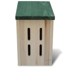 Berkfield Home Butterfly Houses 8 pcs Wood 14x15x22 cm in Brown - Size: 14 x 15 x 22 cm - thumbnail 3
