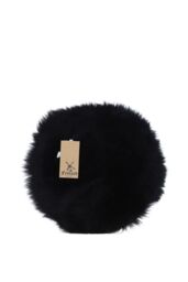 Fenland England Real Sheepskin Seat Pad in Black - thumbnail 1