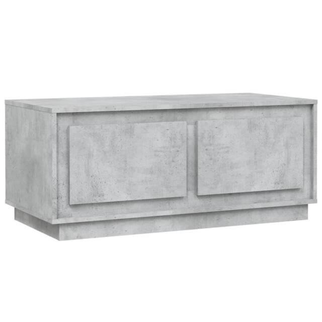 Berkfield Home Coffee Table Concrete Grey 102x50x44 cm Engineered Wood - Size: 102 x 50 x 44 cm - image 1