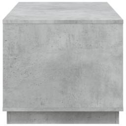 Berkfield Home Coffee Table Concrete Grey 102x50x44 cm Engineered Wood - Size: 102 x 50 x 44 cm - thumbnail 8