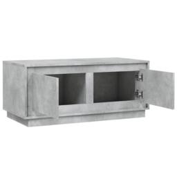 Berkfield Home Coffee Table Concrete Grey 102x50x44 cm Engineered Wood - Size: 102 x 50 x 44 cm - thumbnail 7