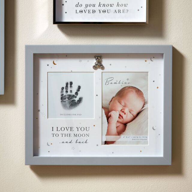 Bambino by Juliana Hand Print Frame with Ink Pad - image 1