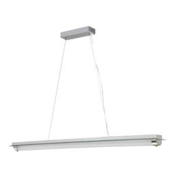 Netlighting Tube Pendant 36W LED 4000K Chrome Mirror Sand Diamond 2800lm in Grey