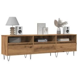 Berkfield Home TV Cabinet Old Wood 150x30x44.5 cm Engineered Wood in Brown
