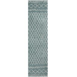 THE RUGS Soft Tangier Shaggy Rugs & Runners Duck Egg Blue Living Room - Size: 140 cm x 200 cm - thumbnail 7