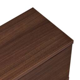 CALICOSY Wall-Mounted TV Unit With 2 Drop-Down Doors, 140 Cm Wide - ROY in Walnut - thumbnail 5
