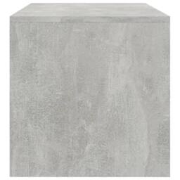 Berkfield Home TV Cabinet Concrete Grey 120x40x40 cm Engineered Wood - Size: 120 x 40 x 40 cm - thumbnail 5