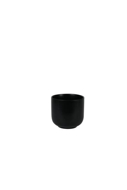 KDMD Hortus Havana Matt Black Havana Ceramic Pot 13cm 3 Pack - image 1
