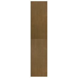 Berkfield Home Book Cabinet Room Divider Honey Brown 40x30x135.5 cm Pinewood - thumbnail 6