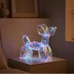 Garden Greatness Starlightz LED Balloon Dog Decorative Lamp in Beige - thumbnail 2