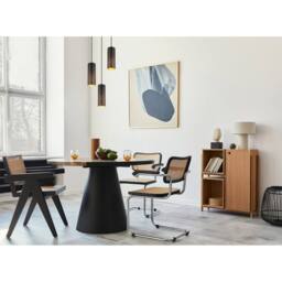 Netlighting Crocky Cluster Pendant Ceiling Light Matt Black 3x E27 - thumbnail 4
