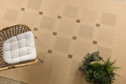 RugsX Floorlux Rug in Beige - Size: 60 cm x 110 cm - thumbnail 4