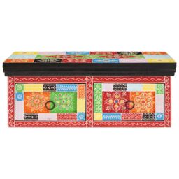 Berkfield Home Wall-mounted TV Cabinet 60x30x24 cm Solid Wood Rough Mango - Size: 60 x 30 x 24 cm - thumbnail 2