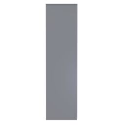 Ready Assembled 2 U Tamworth 2 Door 2 Drawer Wardrobe (Ready Assembled) in Dark Grey - thumbnail 2
