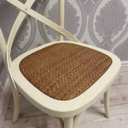 Minster French Cross Back Dining Chair - Wood - L46 x W49 x H88 cm in White - Size: 1 Pack - thumbnail 7