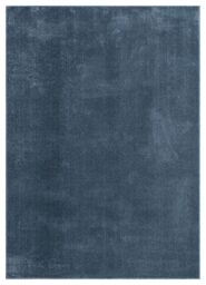 Desire Rugs Comfy Washable Low Pile Living Room Area Rug - Anti-Slip Felt Backing in Navy - Size: 100 cm diameter - thumbnail 2