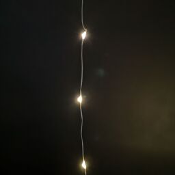 Samuel Alexander 200 LED 10m Premier MicroBrights Indoor Outdoor Christmas Multi Function Battery Operated Lights w/ Timer on Pin Wire in Warm White - thumbnail 4