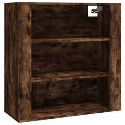 Berkfield Home Highboard Smoked Oak Engineered Wood in Brown - thumbnail 8