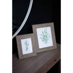 Lemon Pavilion Furniture and Decor Woven Photo Frame 4 x 6 - Wood - L1 x W19 x H24 cm - Grey - thumbnail 5