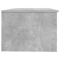 Berkfield Home Decorative Coffee Table Concrete Grey 102x50x36 cm Engineered Wood - Size: 102 x 50 x 36 cm - thumbnail 4