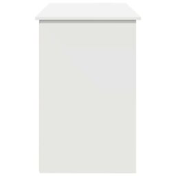 Berkfield Home Desk White 102x50x75 cm Engineered Wood - Size: 102 x 50 x 75 cm - thumbnail 6