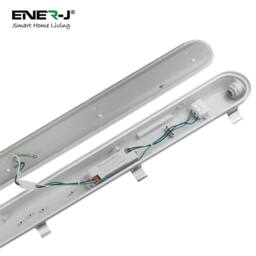ENER-J Non Corrosive Waterproof Fitting, 1.5m 50W, 120 lumens per Watt, 6000K in White - Size: 25 cm diameter x 19 cm high - thumbnail 2