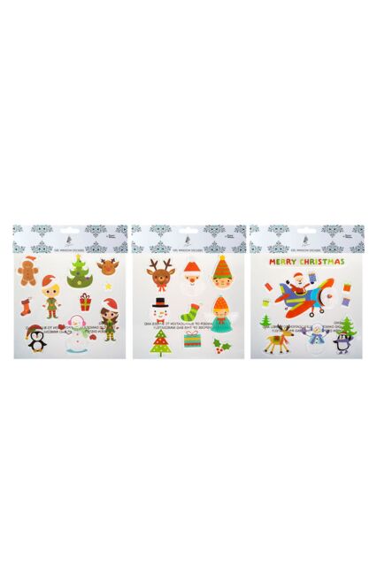 VFM e-Store Christmas Stickers 1 x Varied Design 20cm x 20cm Christmas Themed - Size: 20 cm x 20 cm - image 1