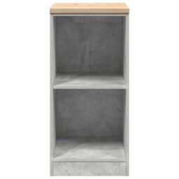 Berkfield Home Garage Storage Cabinet Concrete Grey 40x51x85 cm Solid Wood Pine - Size: 40 x 51 x 85 cm - thumbnail 5