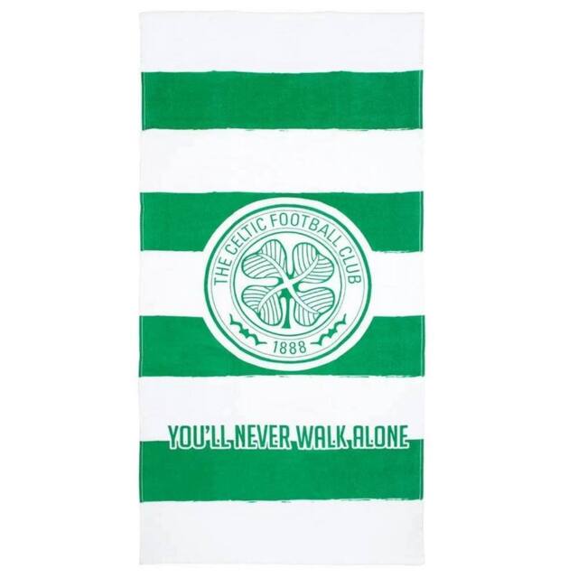 Celtic FC You´ll Never Walk Alone Towel in Green - image 1