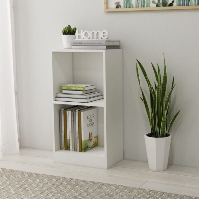 Berkfield Home Bookshelf White 40x24x75 cm Engineered Wood - Size: 40 x 24 x 75 cm - image 1