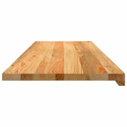Berkfield Home Window Sills 2 pcs Light Brown 120x40x2 cm Solid Wood Oak - Size: Medium - thumbnail 5